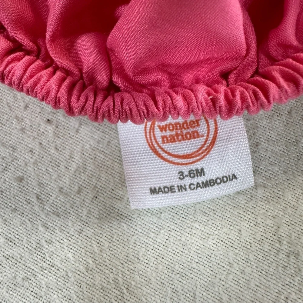 Dark Pink and Light Pink Girls Reusable Swim Diapers -2 Differwnt sizes